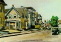 soleil sur perspective rue gloucester massachusetts 1934 Edward Hopper